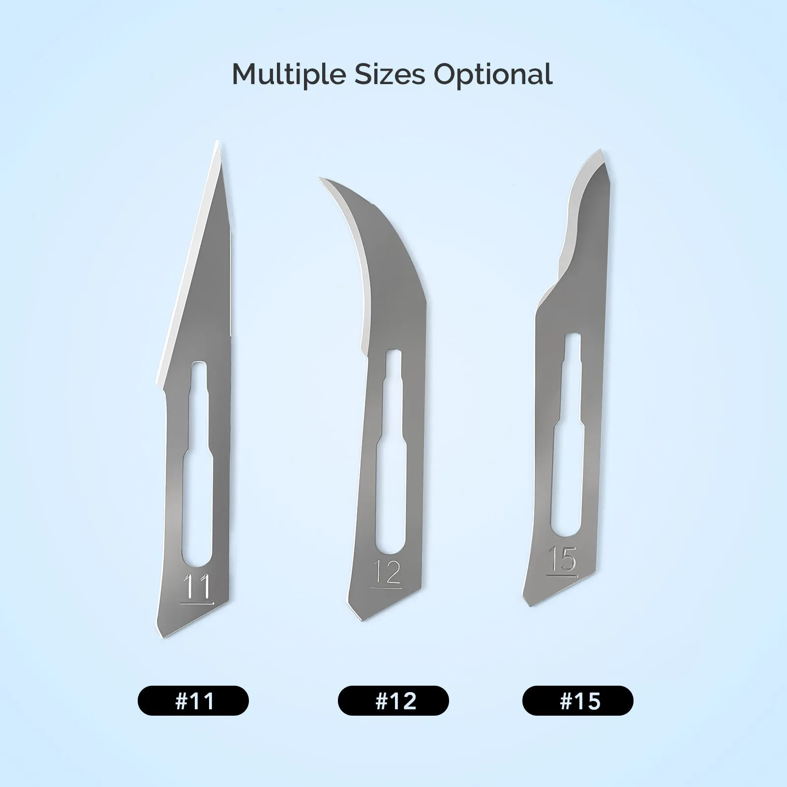 JMU Dental Sterile Surgical Blade Stainless Steel 100Pcs/Box