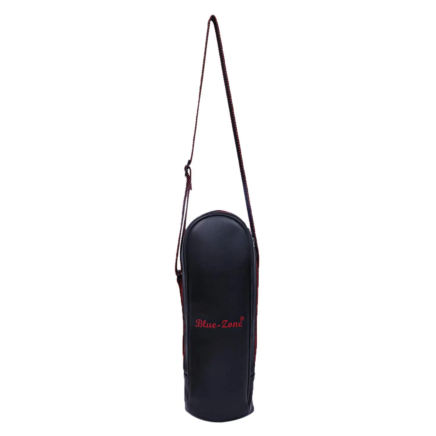 Kuber Industries 2 Pieces Soft Leather Water Bottle Bag, Black, 2 LTR -CTKTC25785