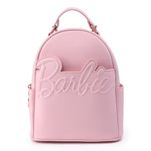 Loungefly X Barbie Rose Gold Chain Strap Convertible Mini Backpack