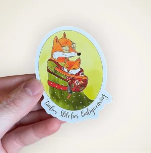 Mama Fox - Babywearing Sticker