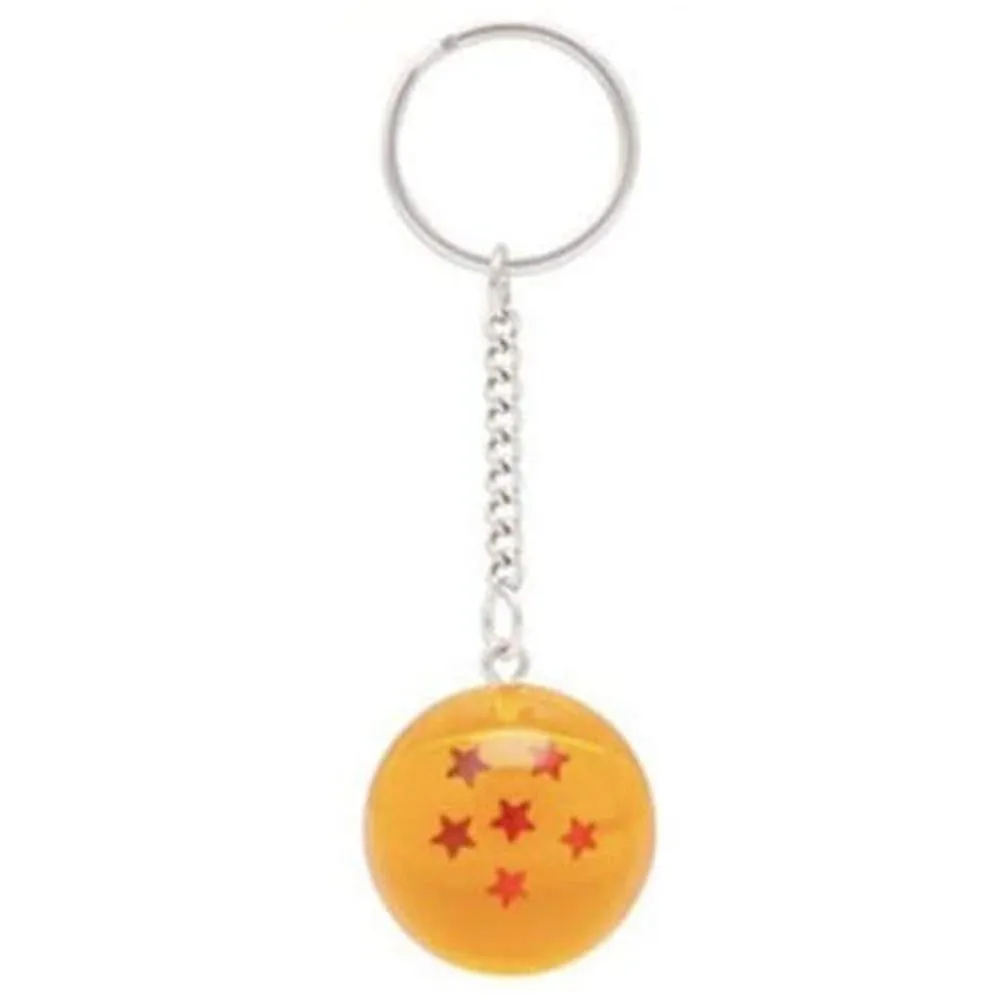 Men Women Dragon Ball Keychain 7 Ball Stars Keyring Novelty Gift