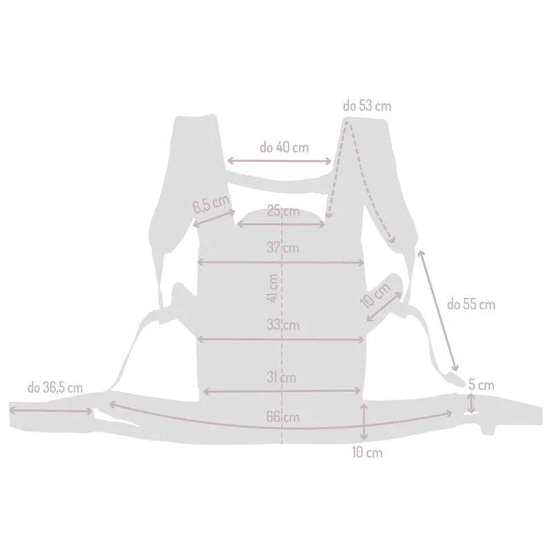 MoMi Collet Baby Carrier Black