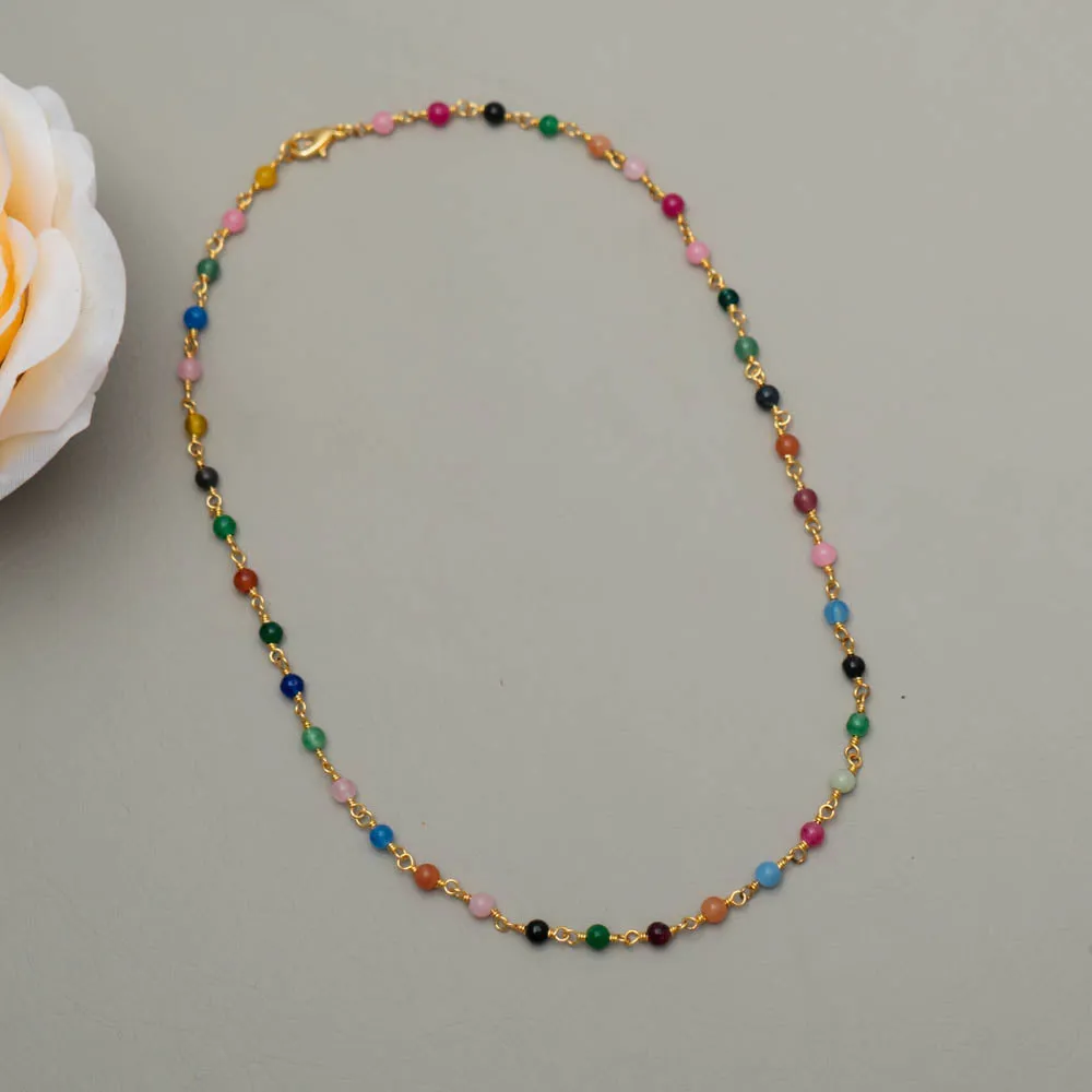 PE101523 - Semi Precious Stone Necklace