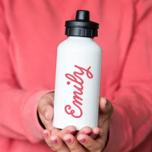 Personalised Name Water Bottle