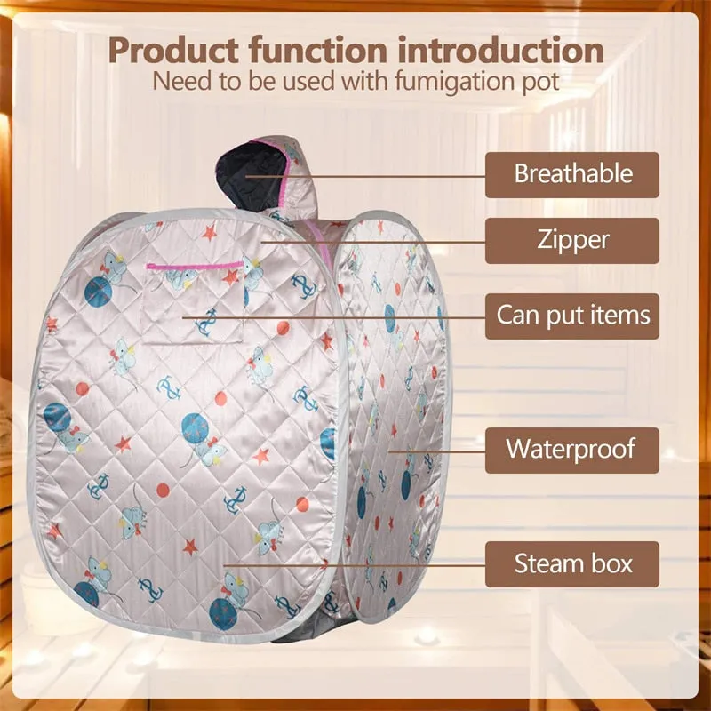 Portable Household Steam Sauna Tent , Spa Room Beneficial for Skin and Relaxation