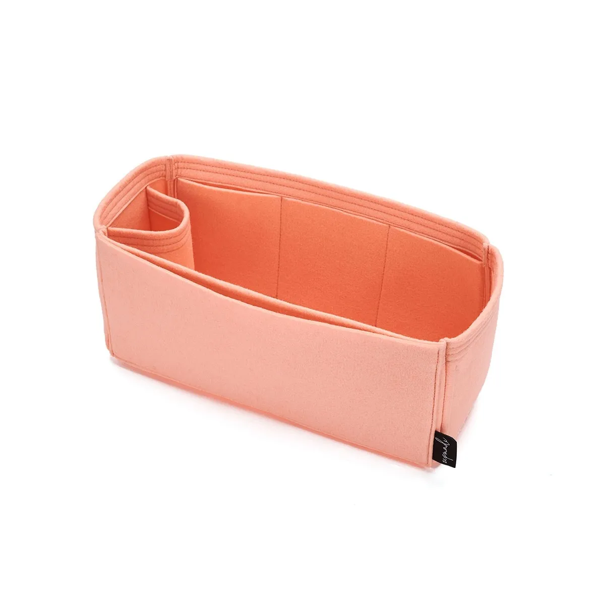 Purse Organizer Insert for Celine Horizontal Cabas, Bag Organizer with Single Bottle Holder