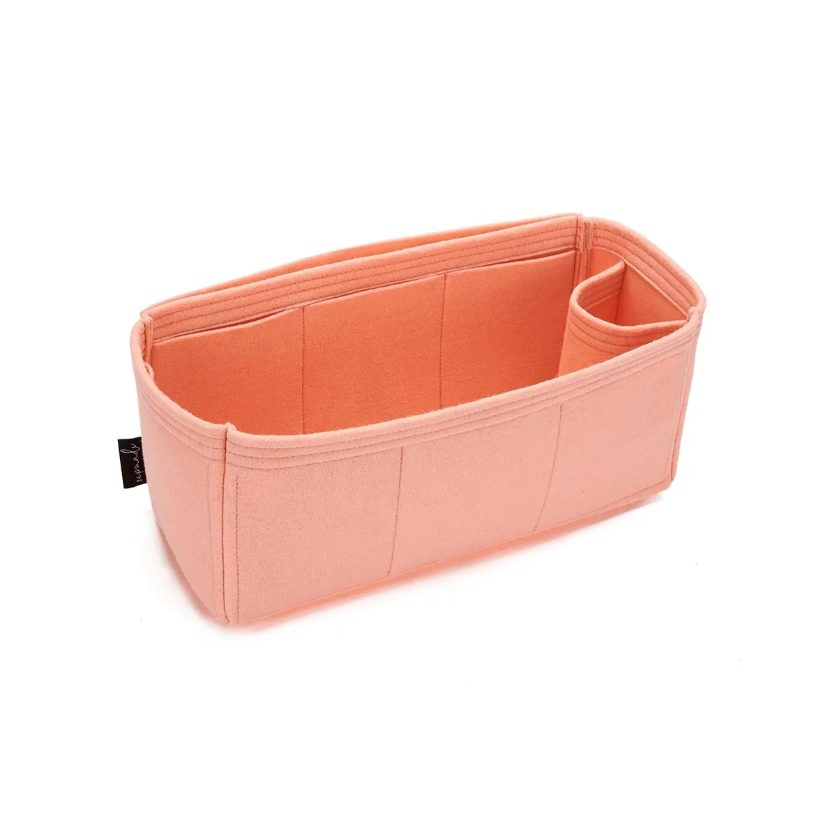 Purse Organizer Insert for Celine Horizontal Cabas, Bag Organizer with Single Bottle Holder