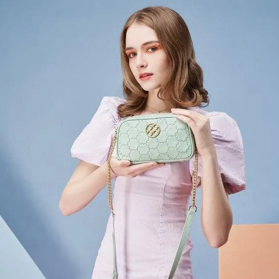 Quilted Impressions Camera Bag - Celadon