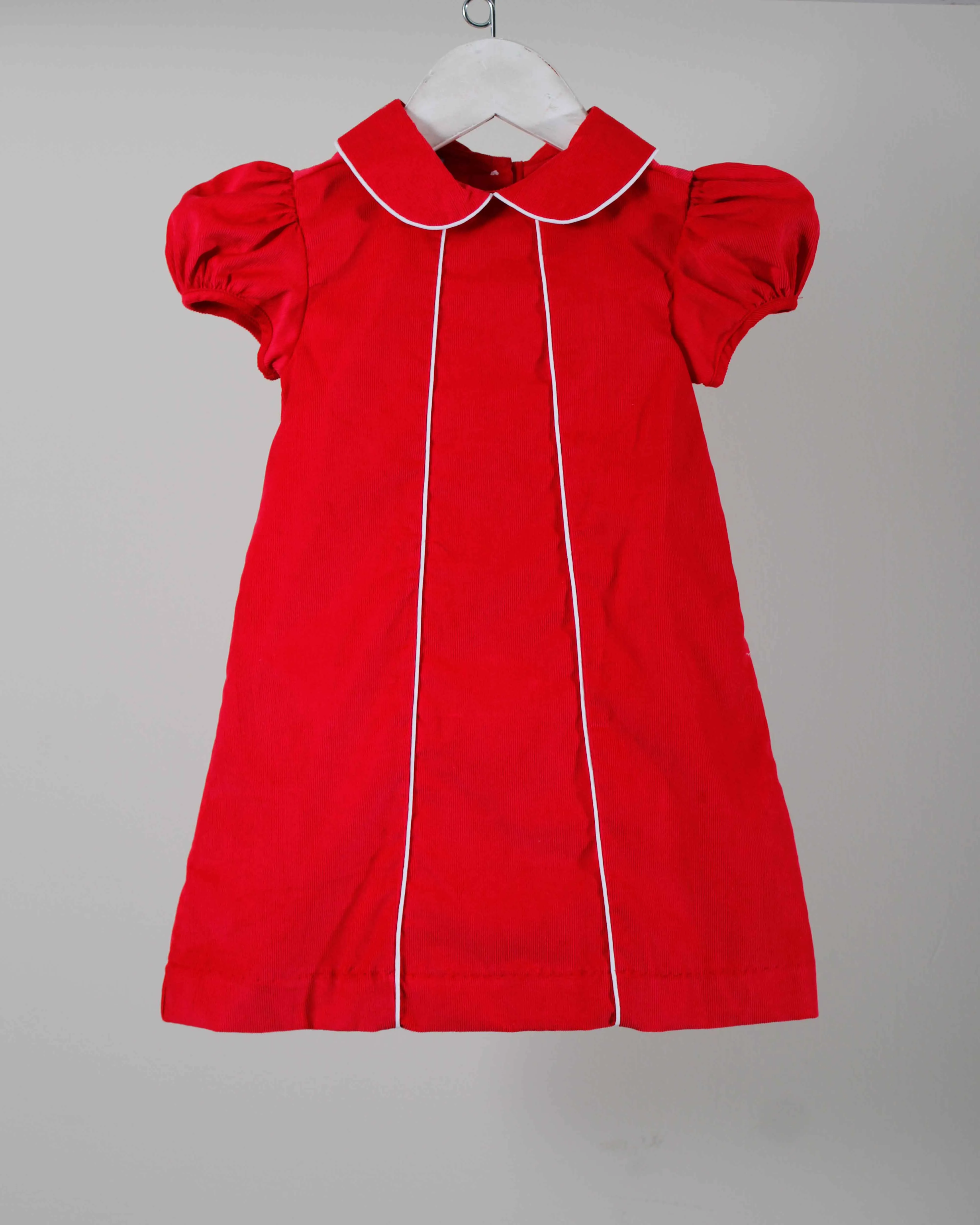 Red Corduroy Dress