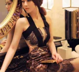 SEXY LACE SHINING HOT DRESS