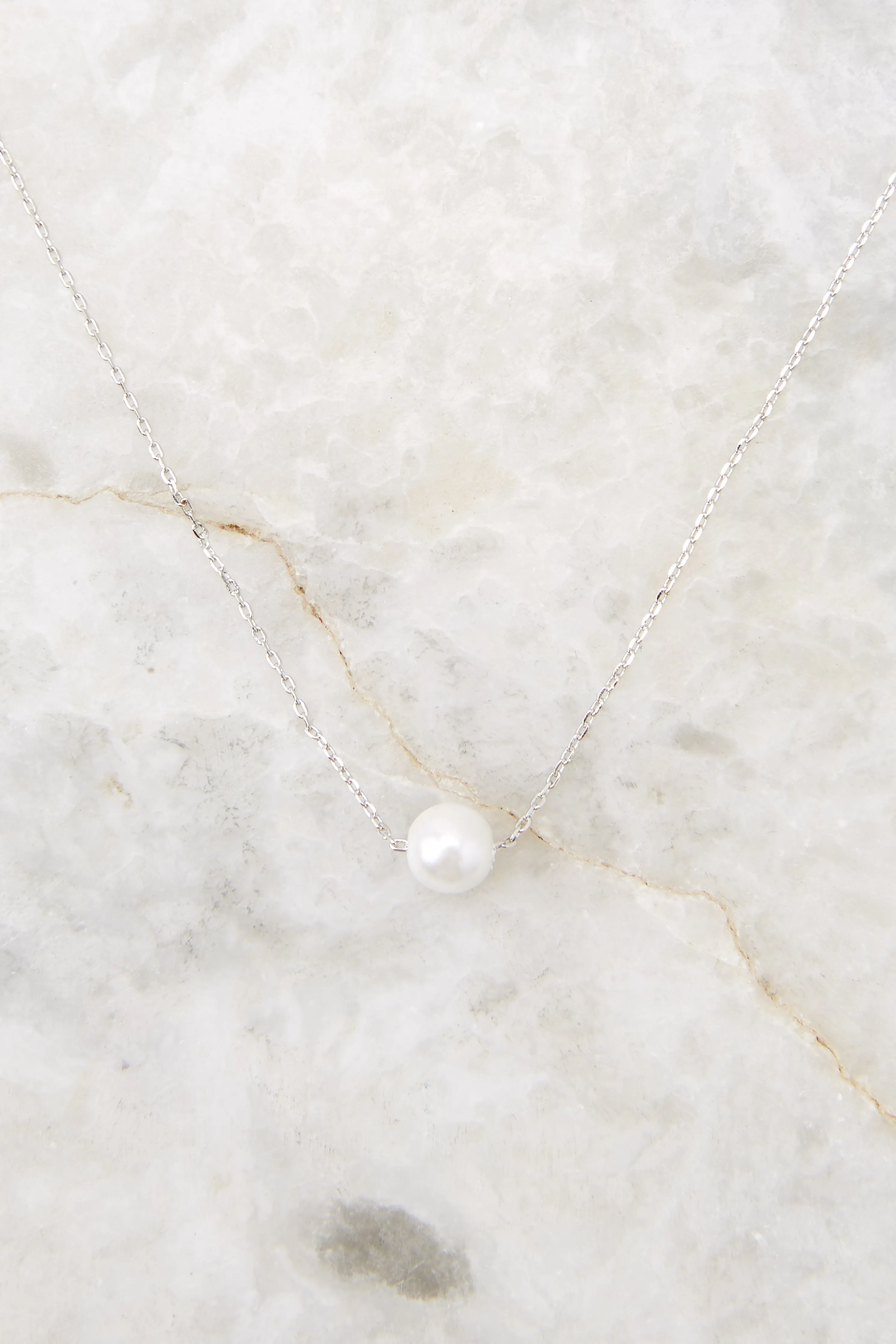 Shining Example Silver Necklace