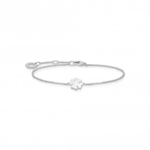 Silver Cloverleaf Bracelet A1990-001-21-L19v
