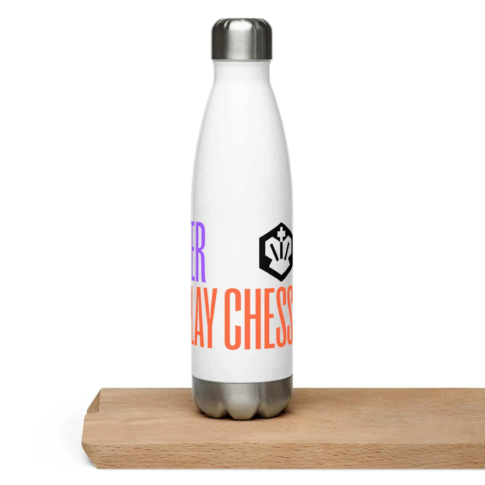 Stainless steel water bottle