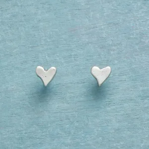 Sterling Silver Precious Love Earrings