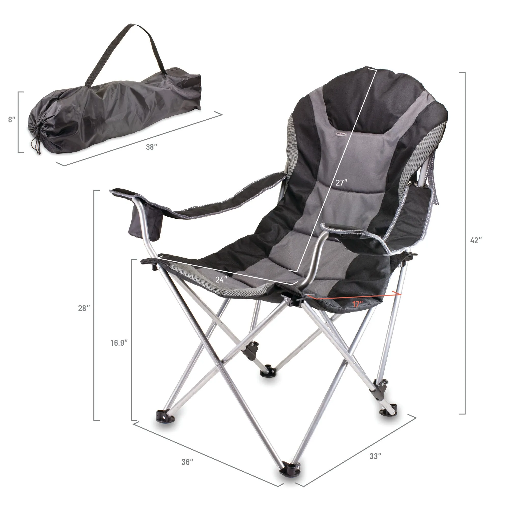 Toronto Maple Leafs - Reclining Camp Chair