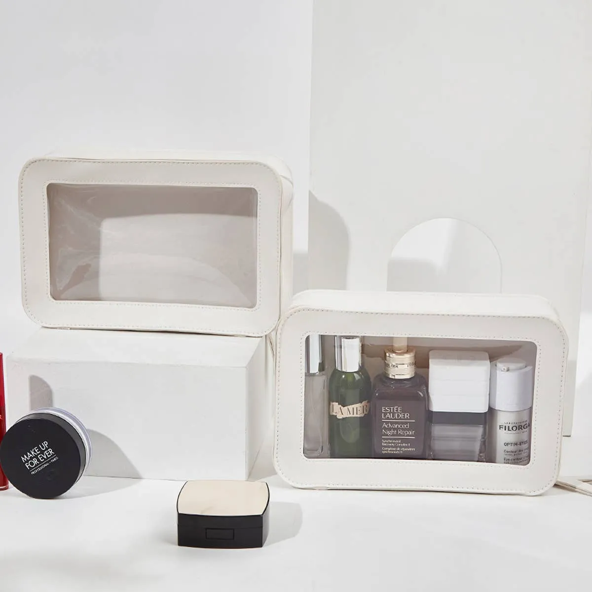 Transparent Travel Makeup Bag