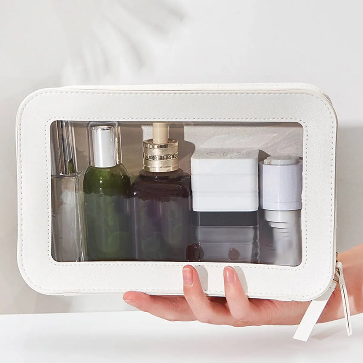 Transparent Travel Makeup Bag