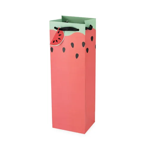 Watermelon Single Bottle Wine Bag