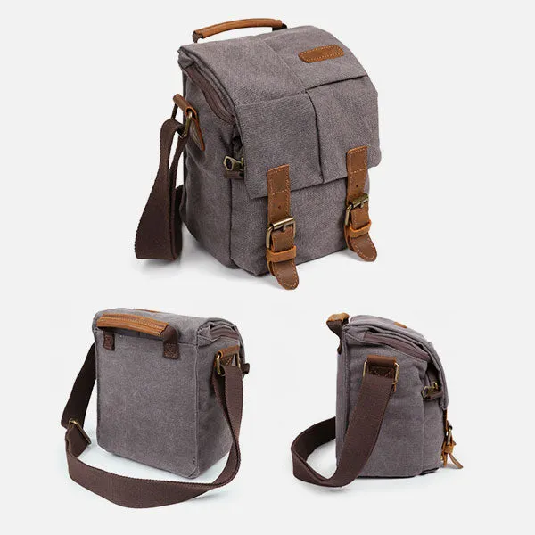 Waterproof And Shockproof Retro Camera Bag Messenger Bag