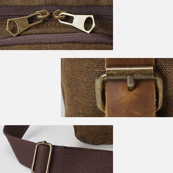 Waterproof And Shockproof Retro Camera Bag Messenger Bag