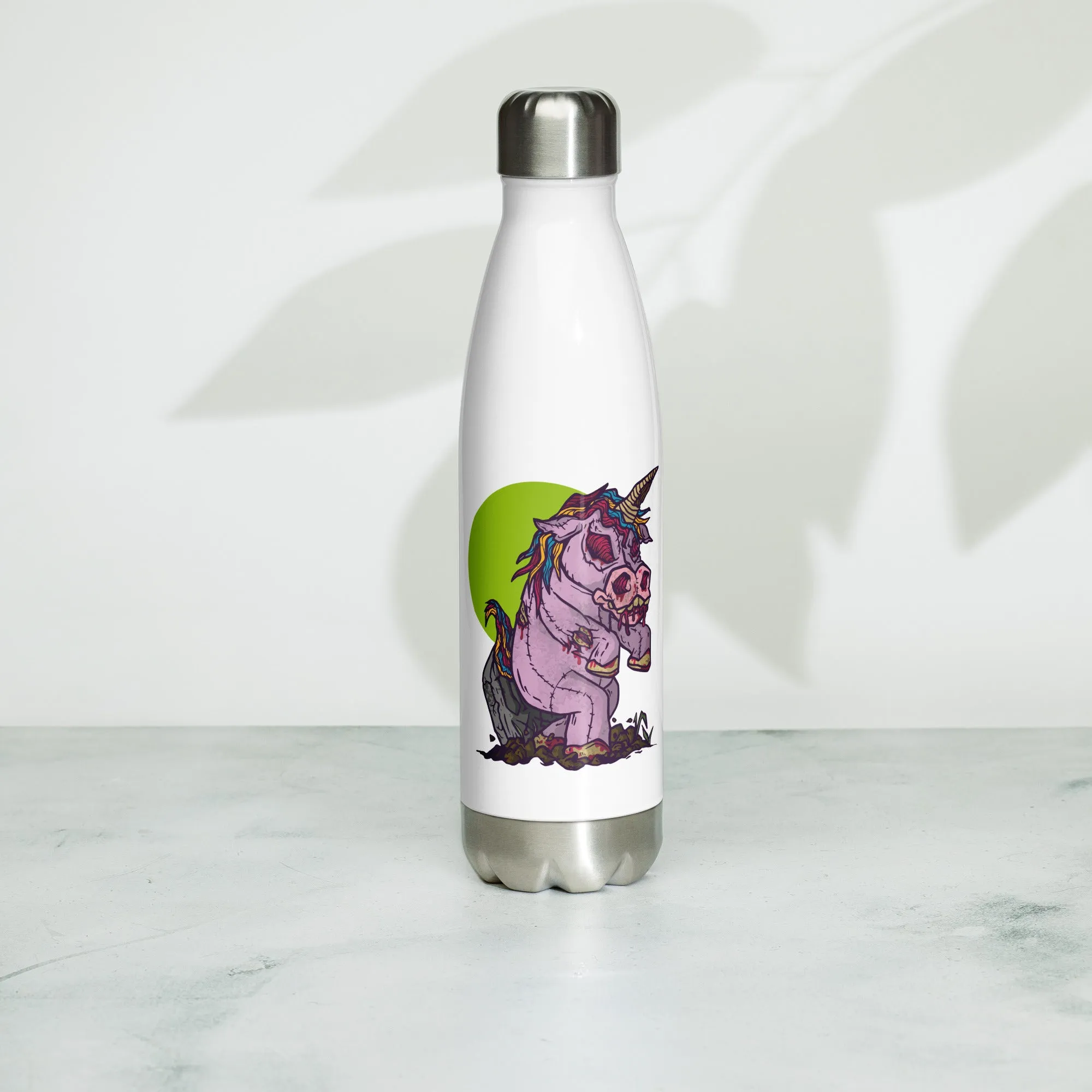 Zombie Unicorn | Stainless Steel Water Bottle